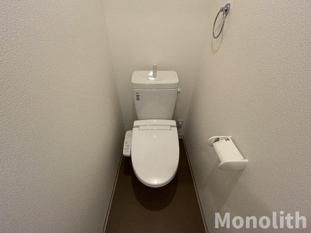 ジーメゾン岸和田ラクセルのトイレ