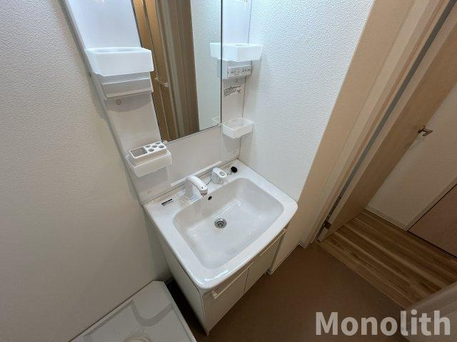 ジーメゾン岸和田ラクセルの洗面所