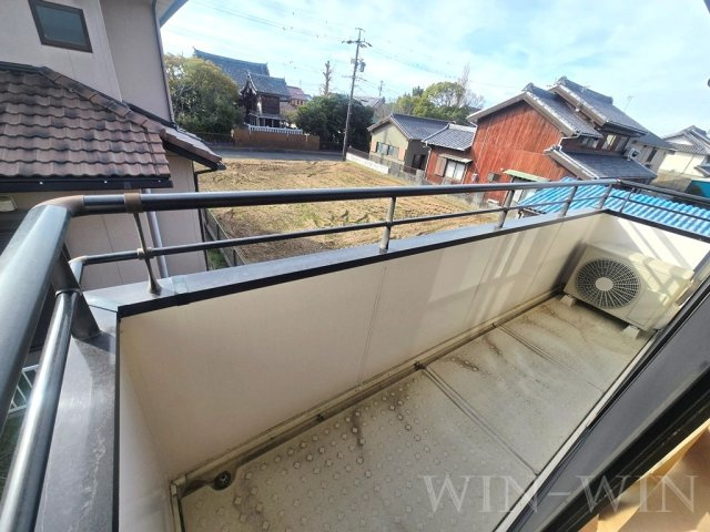 ハートホーム大西のバルコニー