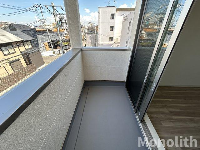ジーメゾン岸和田ラクセルのバルコニー