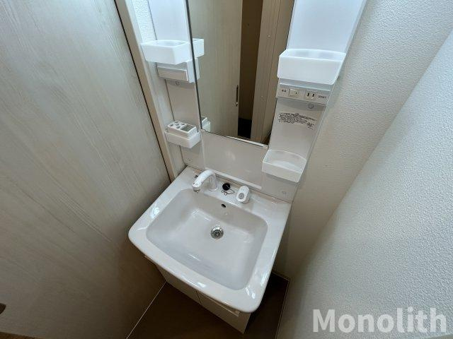 ジーメゾン岸和田ラクセルの洗面所