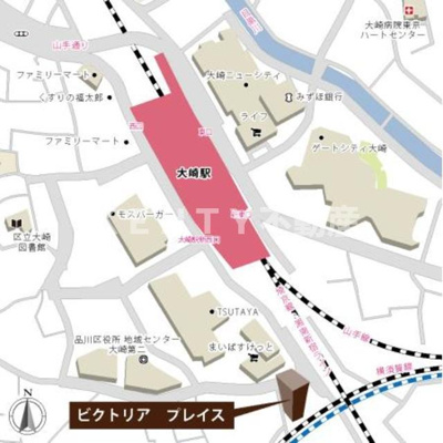 【地図】 | ビクトリア　プレイス