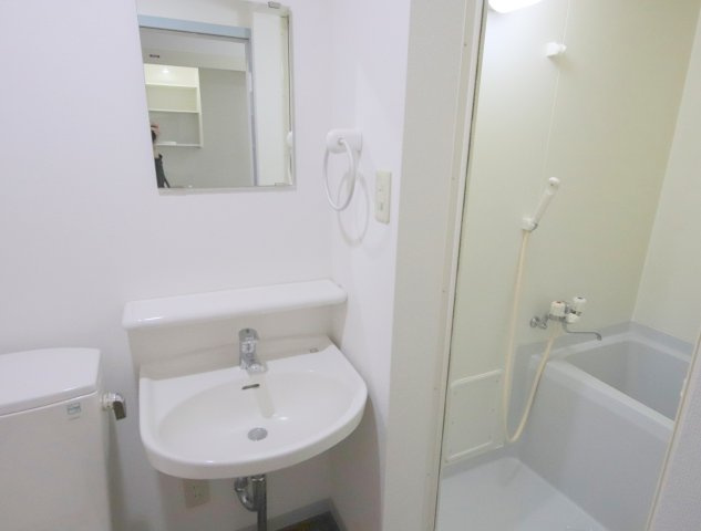 プラネット壱の洗面所