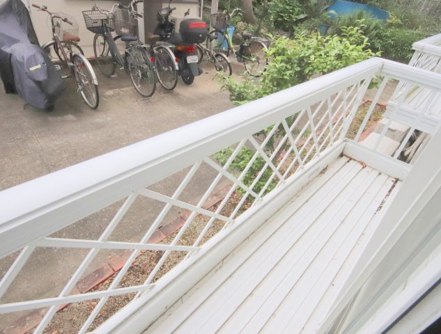 プラネット壱のバルコニー