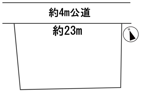 ６５３２４　揖斐川町谷汲長瀬土地の区画図