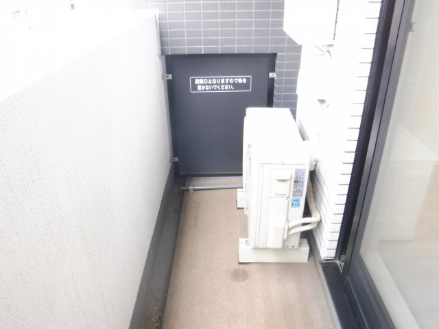 プレールドゥーク元住吉のバルコニー