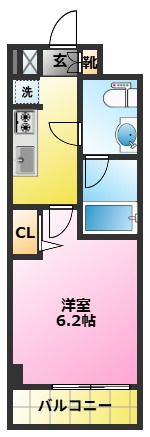 プレールドゥーク元住吉の間取り|エレベーター・宅配ボックス完備♪