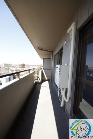 サンライフ大津和のバルコニー