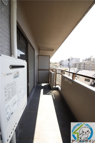 サンライフ大津和のバルコニー