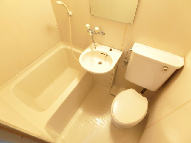 酒谷ハイツの浴室