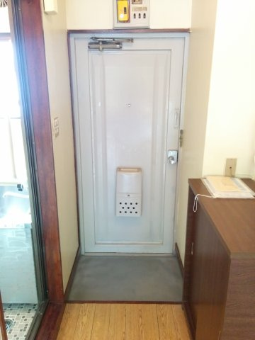 コーポ篠原の玄関