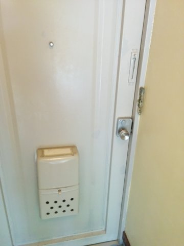 コーポ篠原の玄関