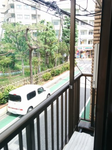 コーポ篠原のバルコニー