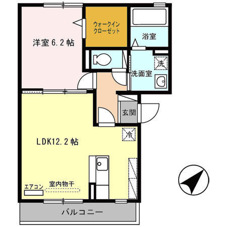 【間取り】 | ヴィーブル伏尾