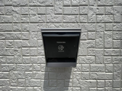 【設備】 | うるま市天願　第2（全3棟）3号棟 | 3号棟　EV車充電設備♪