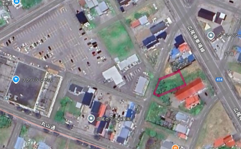 売土地　広尾町丸山通北1