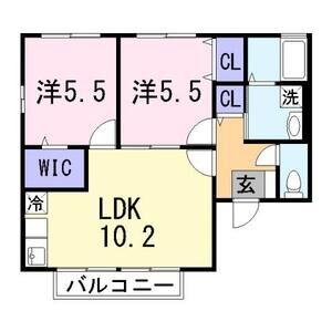フルーレの間取り