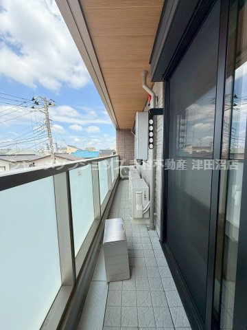 トラストメゾンしらぎくのバルコニー