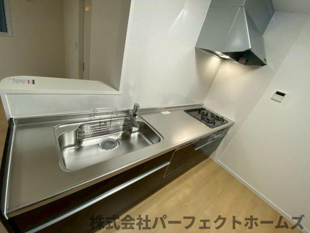 桜丘町戸建のキッチン|使いやすいキッチンです