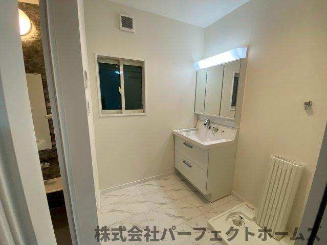 桜丘町戸建の脱衣所