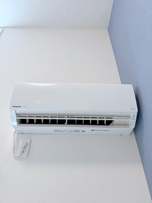 【設備】 | プライムテラス生田 | エアコン付きで快適に過ごせます