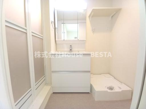 Le・Ciel 湊川公園の独立洗面台