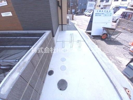 Le・Ciel 湊川公園の駐車場