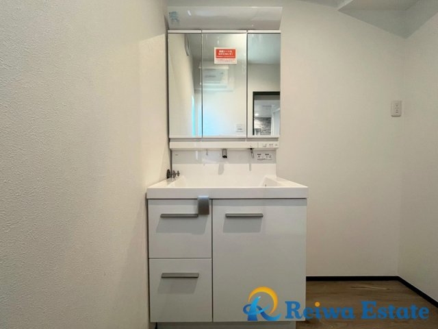 新築戸建　茅ヶ崎市矢畑の独立洗面台