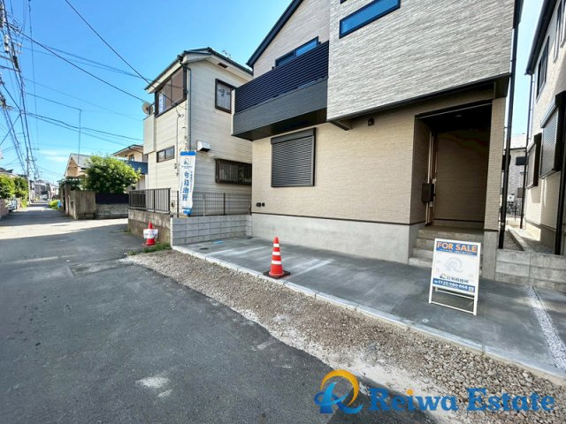 新築戸建　茅ヶ崎市矢畑の前面道路含む現地写真