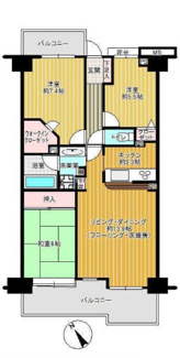 【間取り】 | エクレール検見川浜
