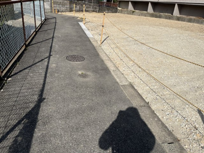 【前面道路含む現地写真】 | 鈴蘭台東５丁目土地