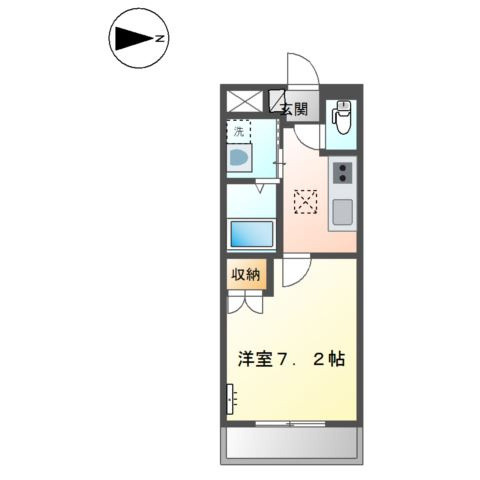 レジデンス塩屋の間取り