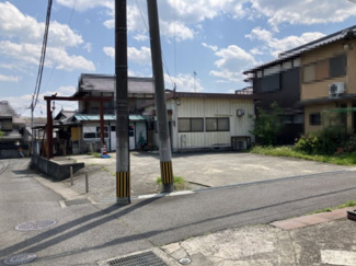 【周辺】 | 大津市弥生町8-4　事務所 | 角地の接道の判る見た目