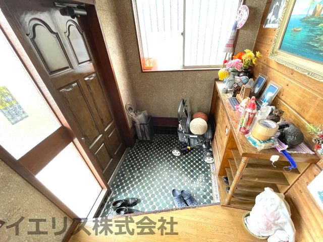 真岡駅から約5分！真岡市台町　中古戸建の玄関|シンプルで使いやすい玄関です