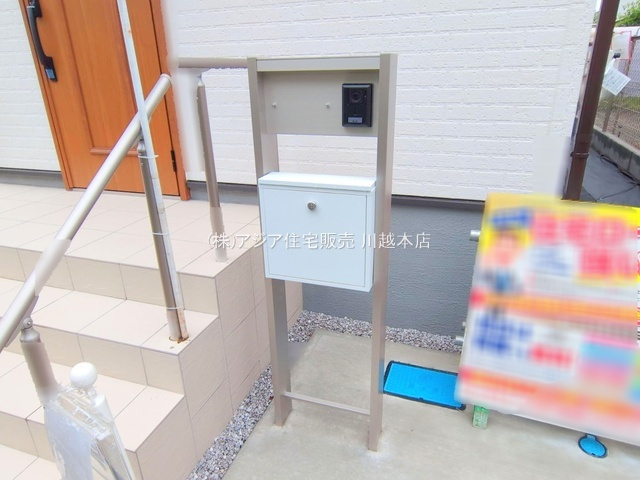 月々8万円台～　新築戸建　川越市広谷新町の外観|インターホン