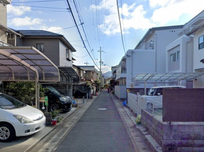 【前面道路含む現地写真】 | 山科区御陵久保町　中古戸建