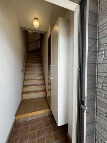 エスペランサＢの玄関