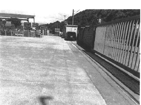 大津市大石龍門町の事業用地の外観