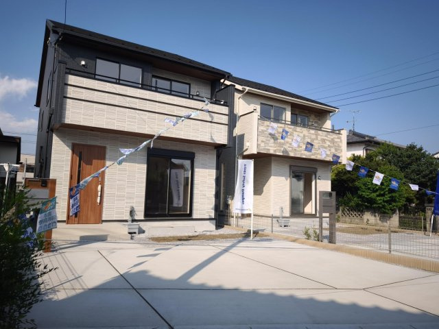 本庄市東台１丁目　の外観|１号棟現地外観（2025年08月）撮影