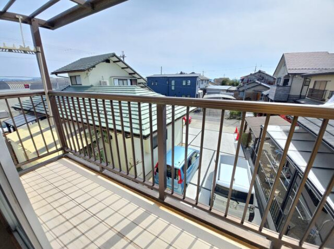 楠本テナント　のバルコニー