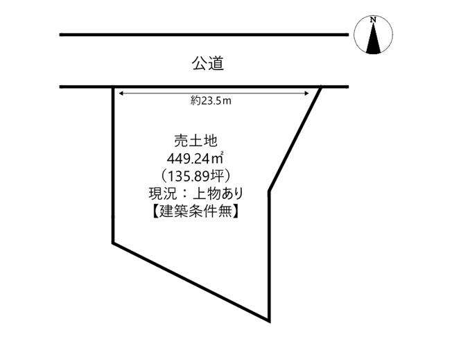 【土地図】 | 姫路市北平野南の町／売土地