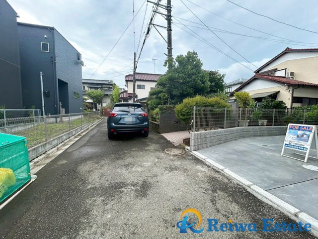 新築戸建　茅ヶ崎市柳島2丁目の前面道路含む現地写真