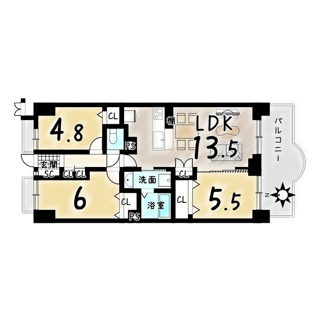 ライオンズマンション上桂