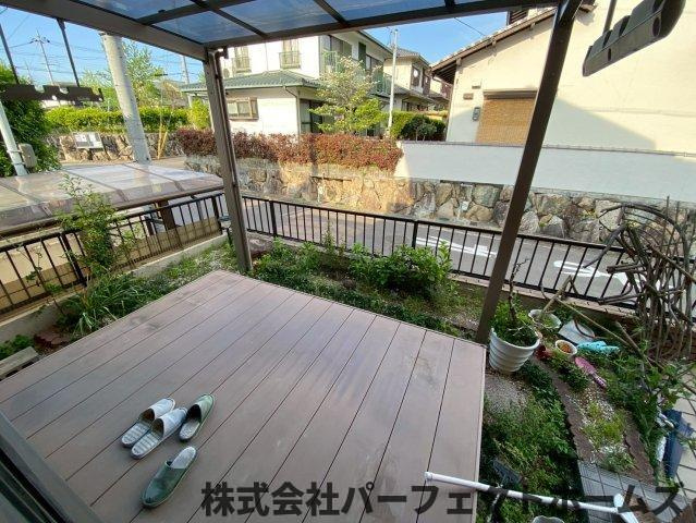 八幡市西山和気中古戸建のその他共用部分|テラス