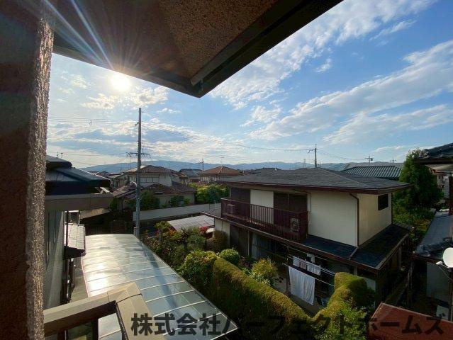 八幡市西山和気中古戸建の展望