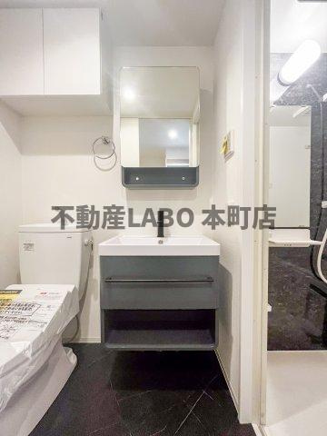 セレニテ九条リアンの洗面所