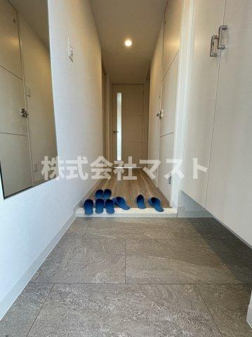 サンセール豊崎の玄関