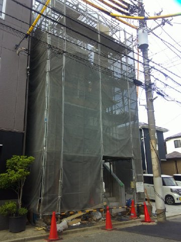 千葉市稲毛区小仲台２丁目の店舗事務所の外観