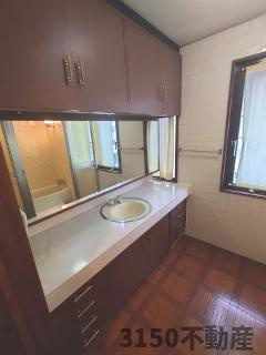 大東コーポの洗面所