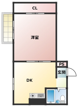 【間取り】 | 米田マンション